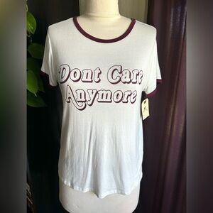 Women’s Ultra Soft “Don’t Care Anymore” T-shirt